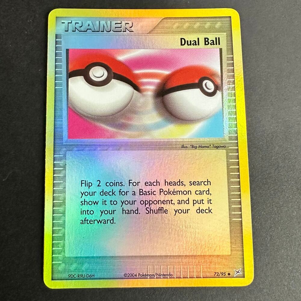 Pokemon TCG Dual Ball EX Team Magma vs Team Aqua Uncommon Reverse Holo NM